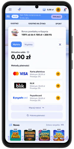 Kasyniebezweryfikacji  first deposit